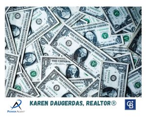 money ad with logos