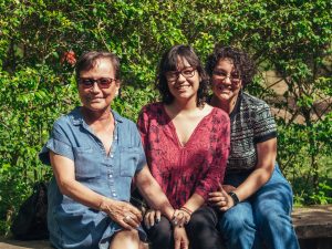 senior asian family