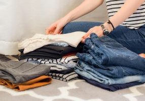 Jeans decluttering